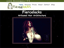 Tablet Screenshot of fiercelocks.com